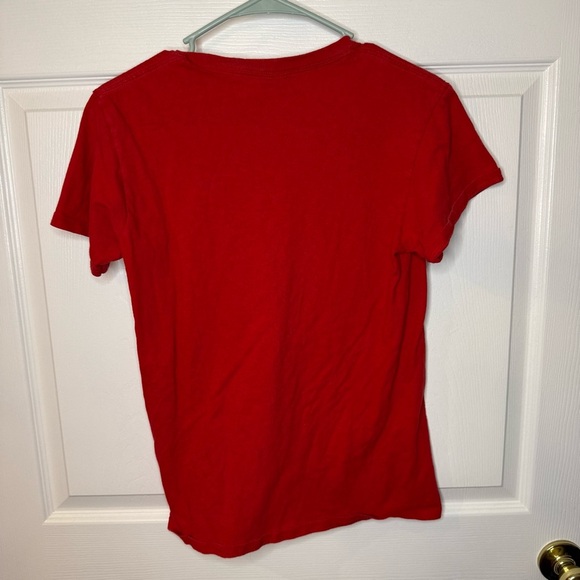Delta Pro Weight NC State Wolfpack Red Short Sleeve Tee Mens Size Small GUC - Picture 4 of 4